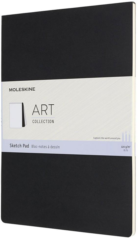 

Блокнот для рисования Moleskine Art Sketch Pad A4 (ARTSKPAD8) нелинованный (Black)
