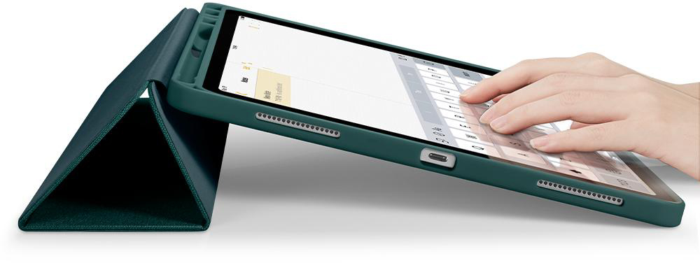 Чехол Spigen Urban Fit (ACS01059) для iPad 12.9" 2018/20 (Military Green) купить в интернет-магазине icover