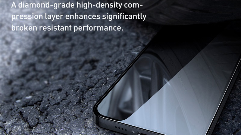 Защитное стекло Baseus 0.3mm Full-screen and Super porcelain (SGQP030101) для iPhone 13/13 Pro (Black) купить в интернет-магазине icover