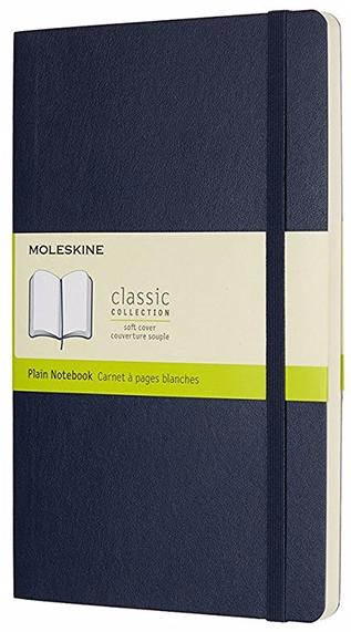 Блокнот Moleskine Classic Soft Large QP618B20 (Dark Blue) купить в интернет-магазине icover