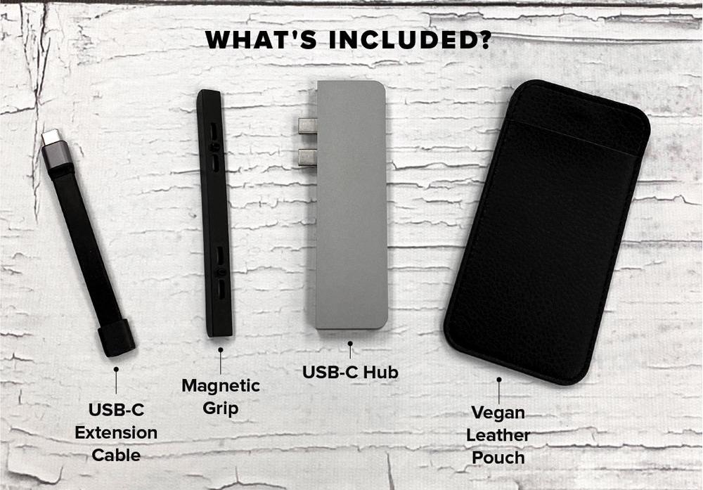 USB-хаб HyperDrive DUO 7-in-2 HD28C (Space Grey) купить в интернет-магазине icover