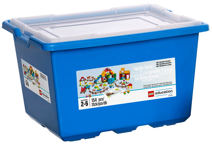 Классический конструктор Lego Education PreSchool Большая ферма 45007 (Multicolor) купить в интернет-магазине icover
