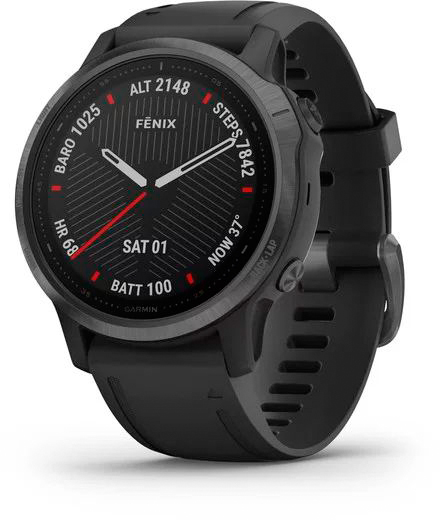Спортивные часы Garmin Fenix 6S Sapphire 010-02159-25 (Carbon Grey/Black) купить в интернет-магазине icover