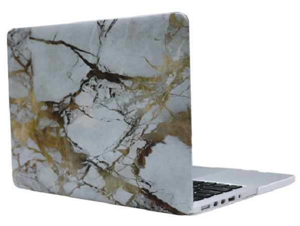 Чехол-накладка i-Blason Ultra Slim Cover для MacBook Pro 13" 2016 (White/Gold Marble) купить в интернет-магазине icover