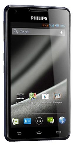Смартфон Philips Xenium W6610 (Navy) купить в интернет-магазине icover