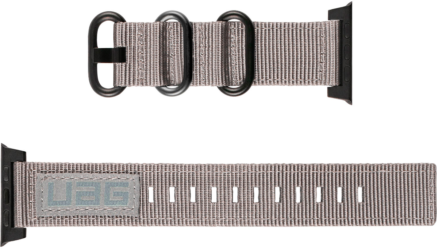 Ремешок Urban Armor Gear Nato (19148C114030) для Apple Watch Series 2/3/4 42/44 mm (Gray) купить в интернет-магазине icover