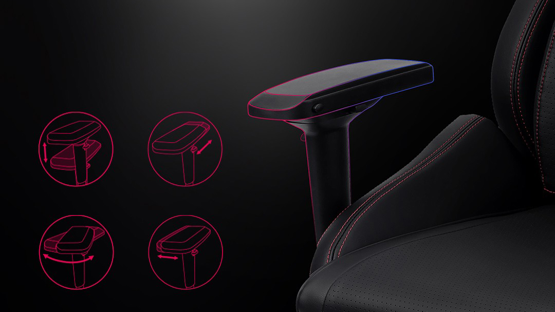 Игровое кресло Asus ROG Chariot RGB (90GC00E0-MSG010) купить в интернет-магазине icover