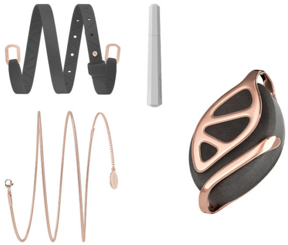 Фитнес-трекер Bellabeat Leaf Urban HT-20LF-RG-02 (Black/Rose Gold) купить в интернет-магазине icover