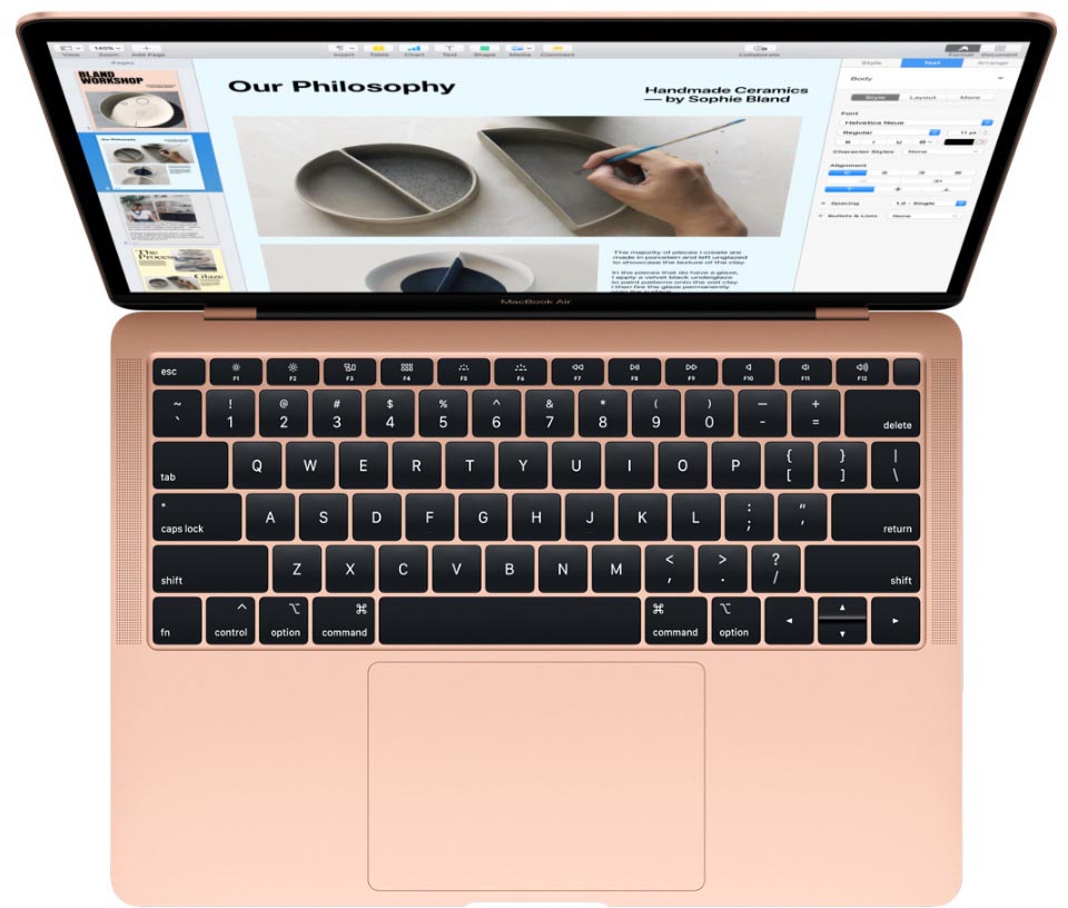 macbook air i5 space grey