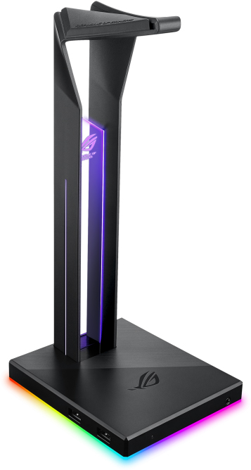 Подставка для наушников Asus ROG Throne Qi 90YH01K0-B2EA00 (Black) купить в интернет-магазине icover