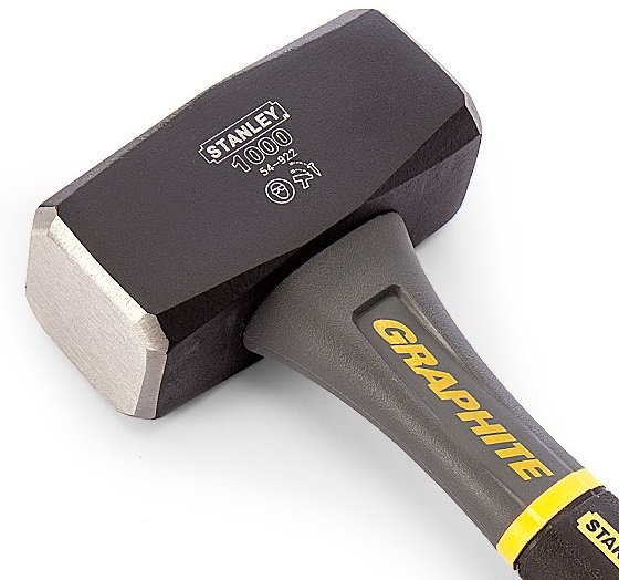 Кувалда Stanley Graphite Club Round 1000 г (1-54-922) купить в интернет-магазине icover