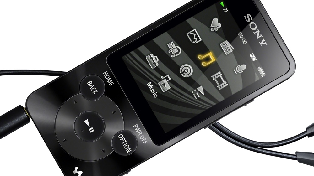 Sony Walkman NWZ-E584 - плеер (Black) купить в интернет-магазине icover