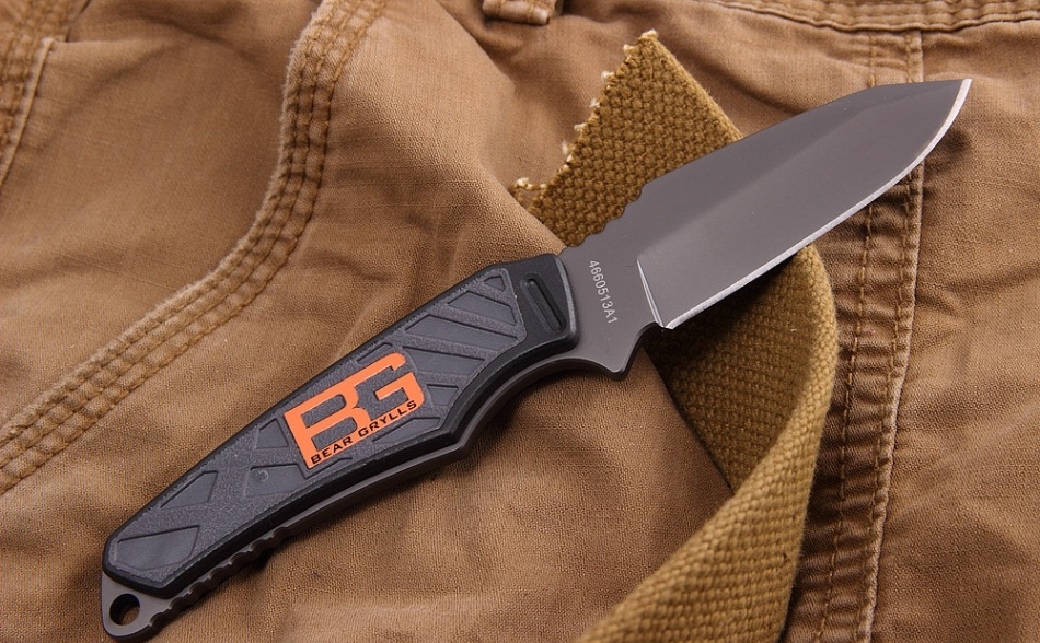 Gerber Bear Grylls Ultra Compact Knife (31-001516) – нож туристический (Black/Orange) купить в интернет-магазине icover