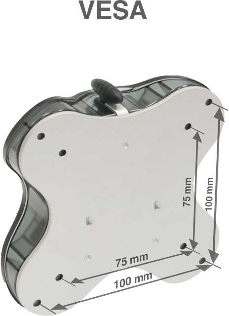Кронштейн ErgoFount BTFS-100G для монитора 24" (Steel) купить в интернет-магазине icover