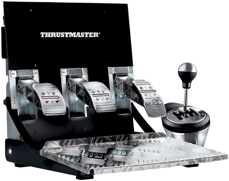 Игровой комплект Thrustmaster TH8A & T3PA PRO для PS4/Xbox Onе/PC (Steel) купить в интернет-магазине icover