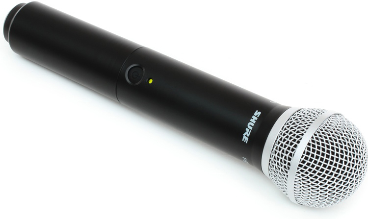Shure BLX2/PG58 K3E - ручной передатчик для радиосистем с капсюлем динамического микрофона PG58 (Black) купить в интернет-магазине icover