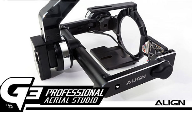 Align G3-5D 3-Axis Gimbal (RGG302XT) - подвес камеры Canon 5D для мультикоптера купить в интернет-магазине icover