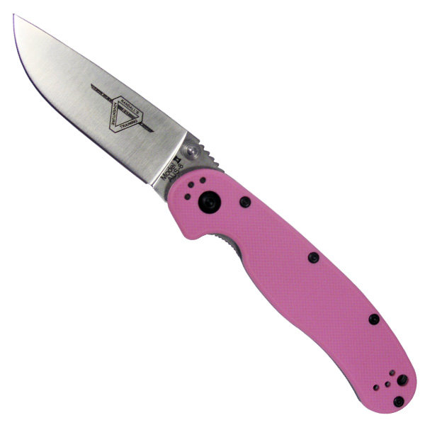 Ontario Rat-2 Folder (ONT/8862) - нож складной (Pink) купить в интернет-магазине icover