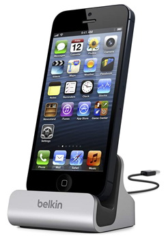 Док-станция Belkin Charge + Sync Dock (F8J045BT) для iPhone/iPod (Silver) купить в интернет-магазине icover