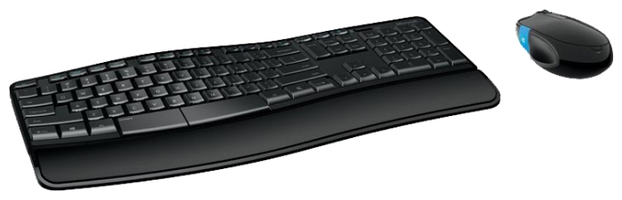 

Беспроводные клавиатура и мышь Microsoft Sculpt Comfort Desktop L3V-00017 (Black)
