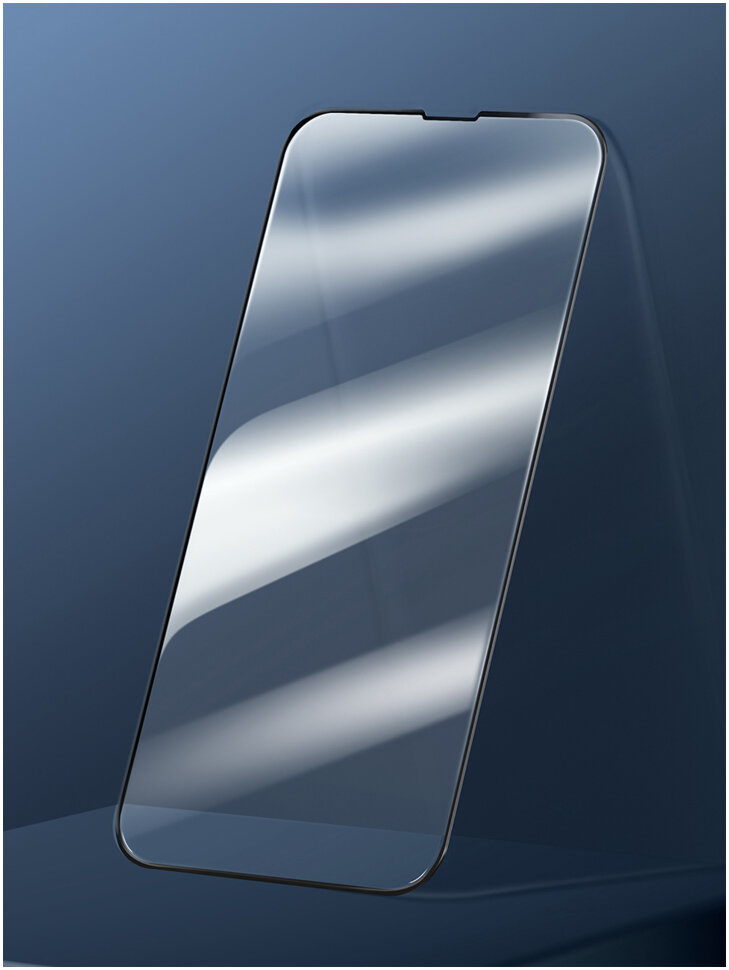 Защитное стекло Baseus 0.3mm Full-screen and Full-glass Glass (SGQP010101) для iPhone 13/13 Pro (Black) купить в интернет-магазине icover