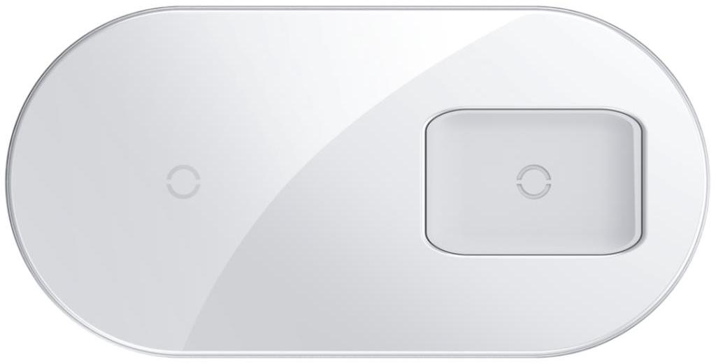 

Беспроводное зарядное устройство Baseus Simple 2in1 WXJK-С02 (White)
