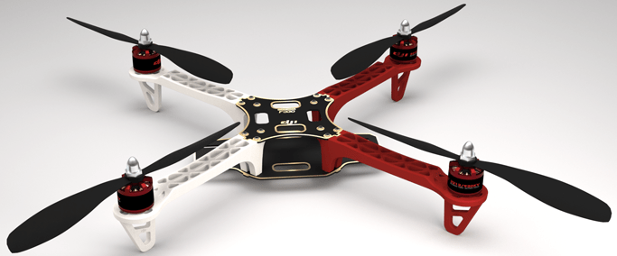 Рама + моторы + пропеллеры + ESC DJI Flame Wheel F450 ARF Kit купить в интернет-магазине icover