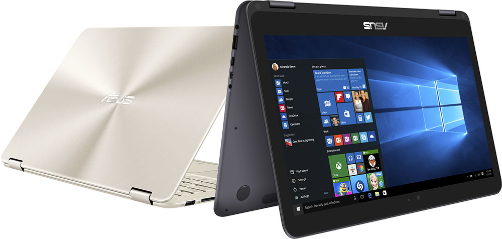 Ультрабук Asus Zenbook Flip UX360CA-C4112TS 13.3", Intel Core M5-6Y54 1.1GHz, 8Gb, 256Gb SSD (90NB0BA2-M03510) купить в интернет-магазине icover
