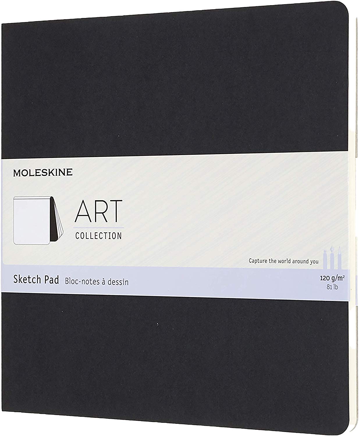 

Блокнот для рисования Moleskine Art Sketch Pad XLarge (ARTSKPAD5) нелинованный (Black)