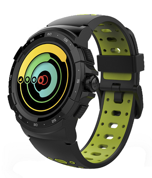 Умные часы MyKronoz ZeSport 2 (Black/Yellow) купить в интернет-магазине icover