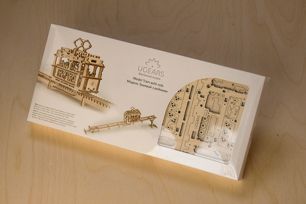 Сборная модель UGears Трамвай 70008 (Wood) купить в интернет-магазине icover