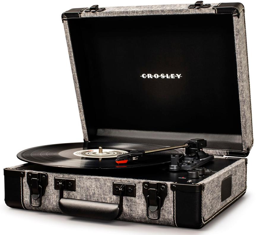 

Виниловый проигрыватель Crosley Executive Deluxe CR6019D-SMK (Smoke)