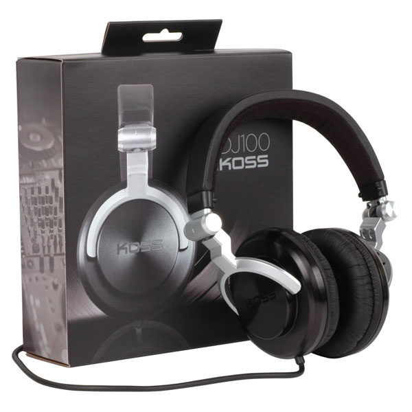 Koss Pro DJ100 - накладные наушники (Black) купить в интернет-магазине icover