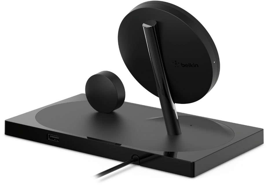 Беспроводная док-станция Belkin BoostUp для iPhone/Apple Watch (Black) купить в интернет-магазине icover