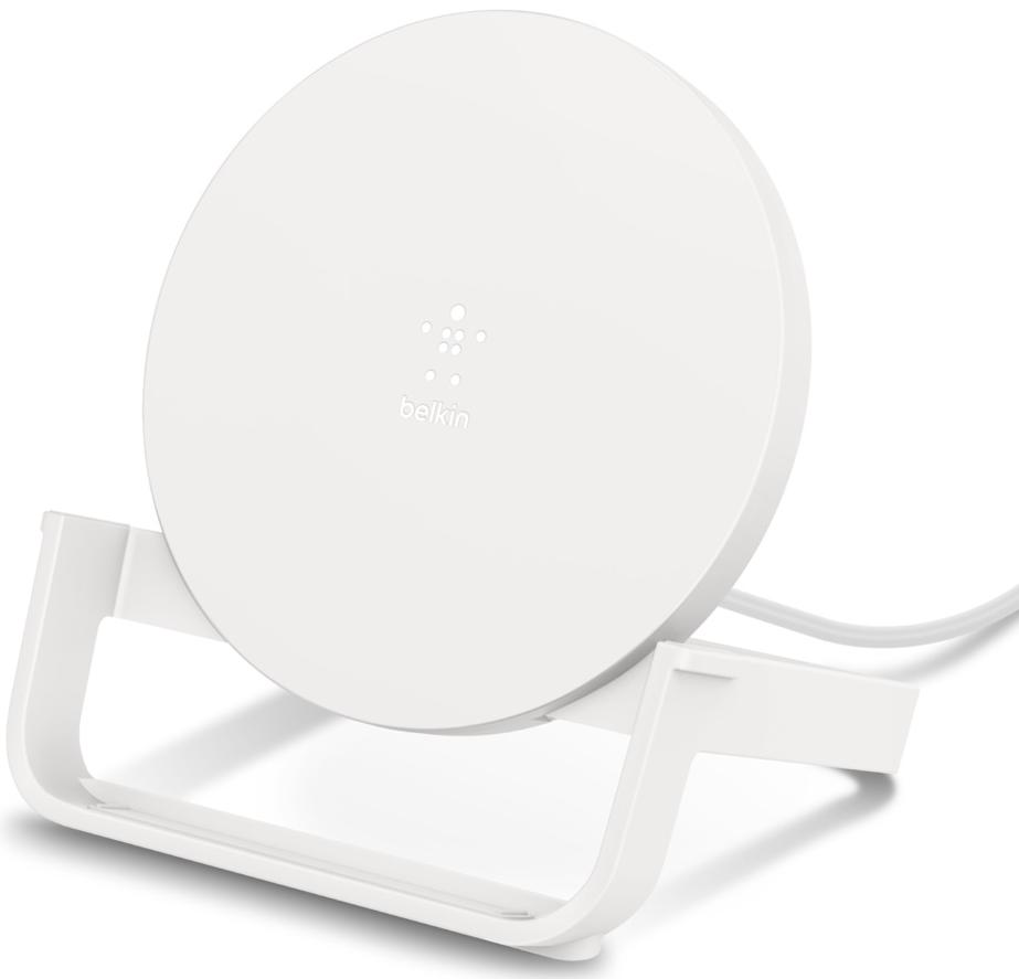 

Беспроводное зарядное устройство Belkin (WIB001vfWH) с адаптером (White)