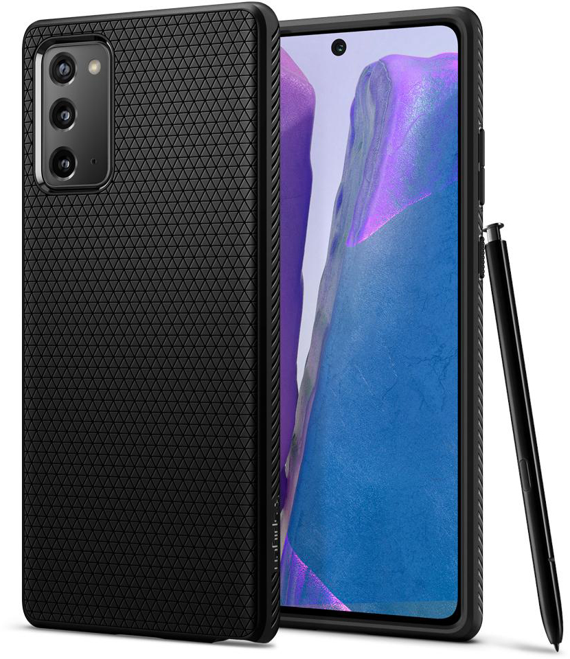 

Чехол Spigen Liquid Air (ACS01418) для Samsung Galaxy Note 20 (Matte Black)