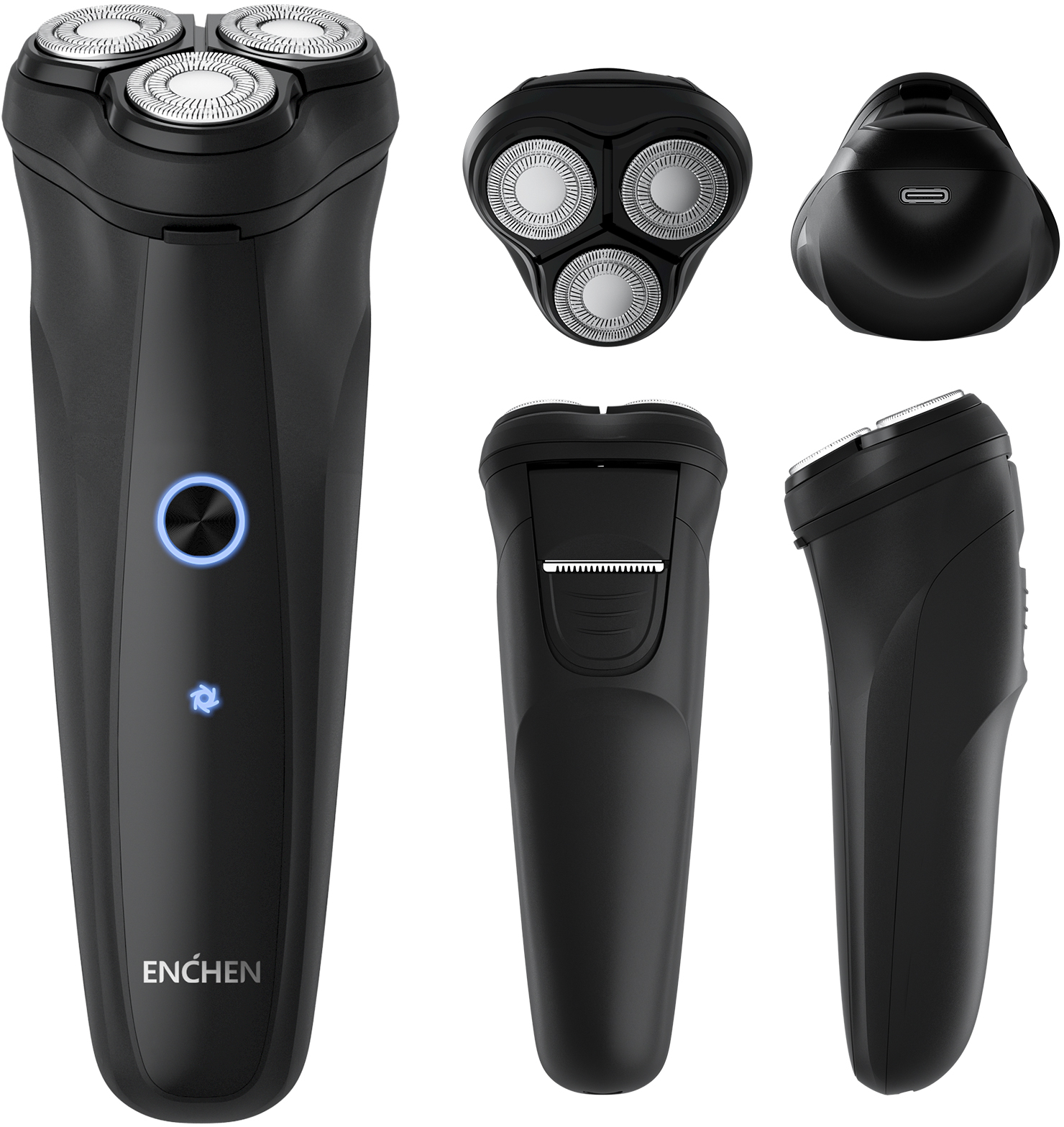 Электробритва Enchen Warrior (Black) купить в интернет-магазине icover