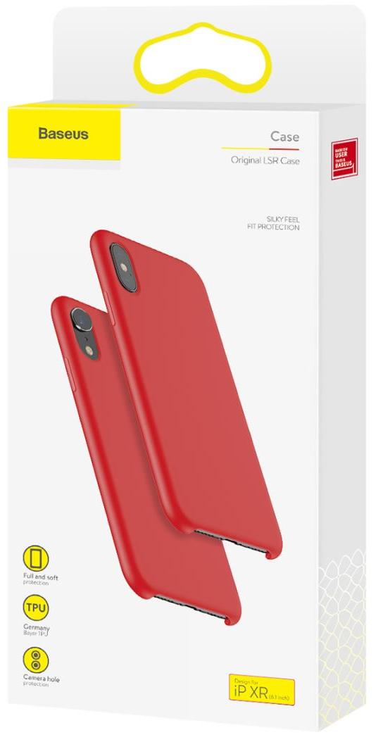 

Чехол Baseus Original LSR (WIAPIPH61-ASL09) для iPhone XR (Red)
