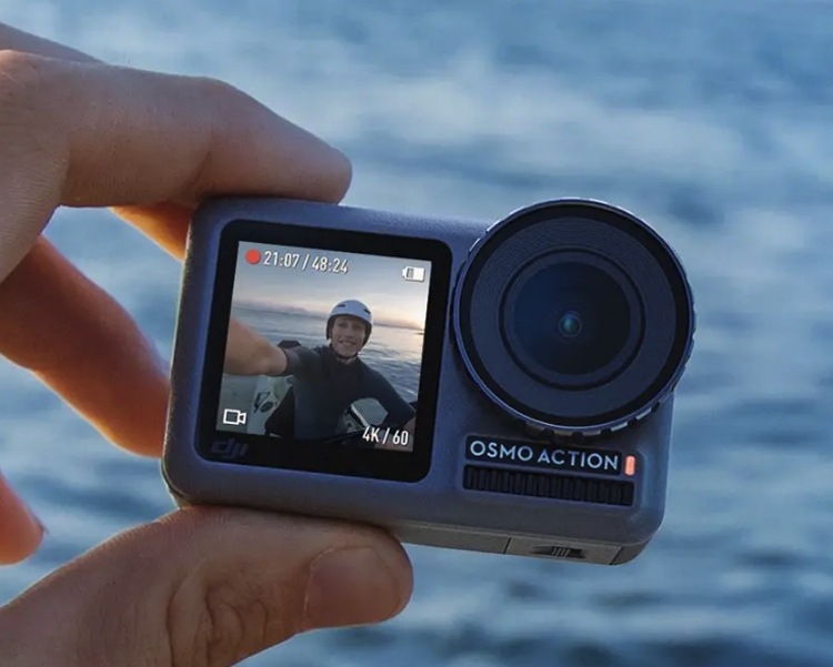 Экшн-камера DJI Osmo Action (Black) купить в интернет-магазине icover