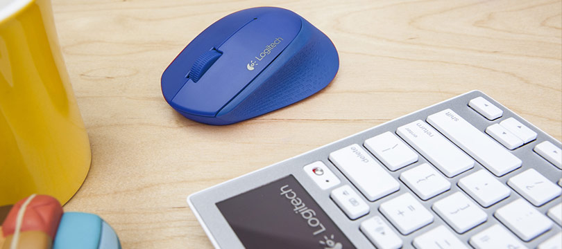 Беспроводная мышь Logitech Wireless Mouse M280 910-004290 (Blue) купить в интернет-магазине icover