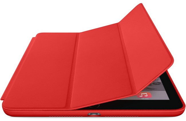 Apple iPad Air 2 Smart Case (MGTW2ZM/A) - чехол для iPad Air 2 (Red) купить в интернет-магазине icover