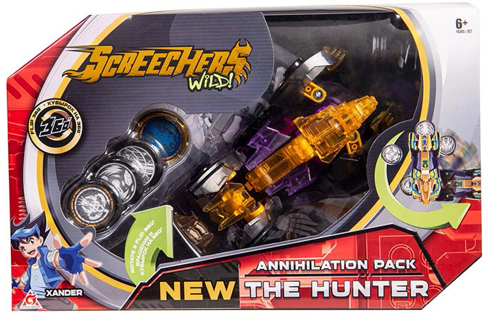 Машинка-трансформер Screechers Wild Hunter (37765) купить в интернет-магазине icover