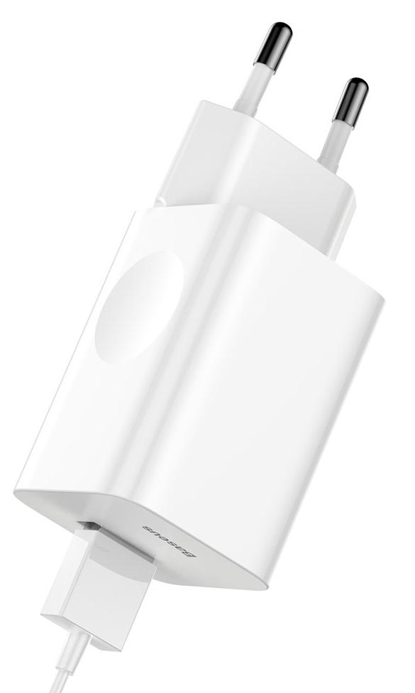 

Зарядное устройство Baseus Travel EU Plug Wall Charger (White)