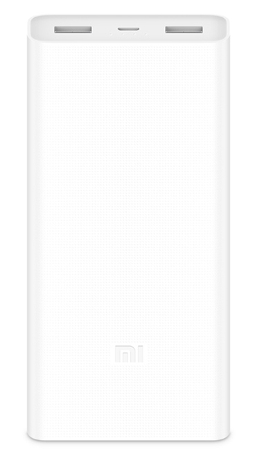 Внешний аккумулятор Xiaomi Mi Power Bank 2С PLM06ZM (White) купить в интернет-магазине icover