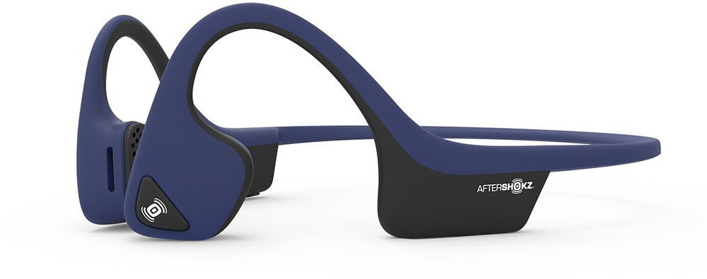 Bluetooth-наушники Aftershokz Trekz Air AS650 с микрофоном (Midnight Blue) купить в интернет-магазине icover