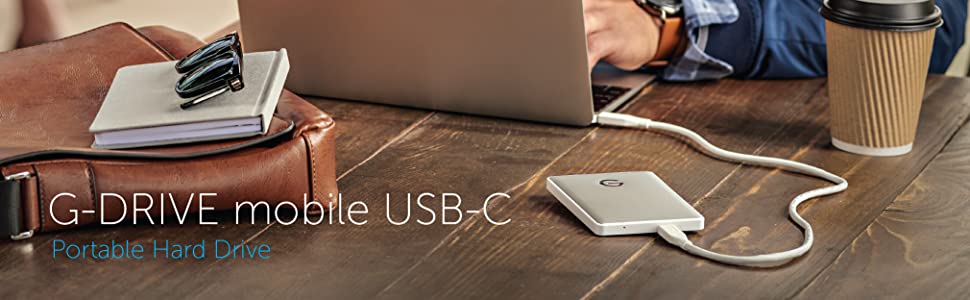 Внешний жесткий диск G-Tech G-Drive Mobile (0G10265-1) 1TB 2.5" USB-C (Space Gray) купить в интернет-магазине icover