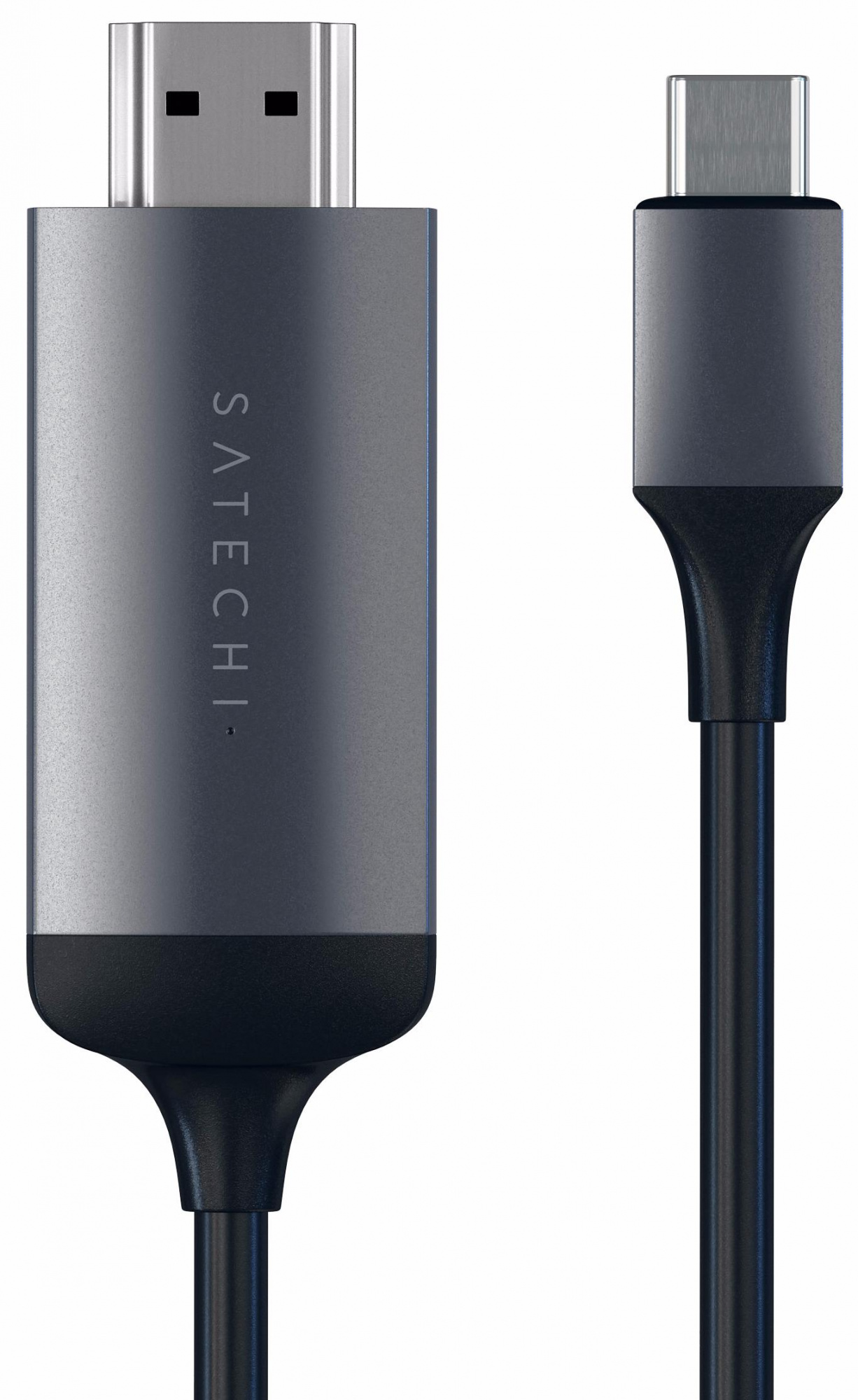 Кабель Satechi Aluminium Type-C to HDMI ST-CHDMIM (Space Gray) купить в интернет-магазине icover