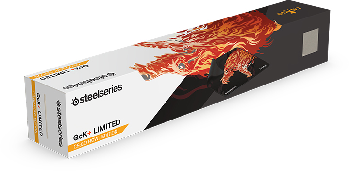 Коврик для мыши Steelseries QcK+ CS:GO Howl Edition (1081677) купить в интернет-магазине icover