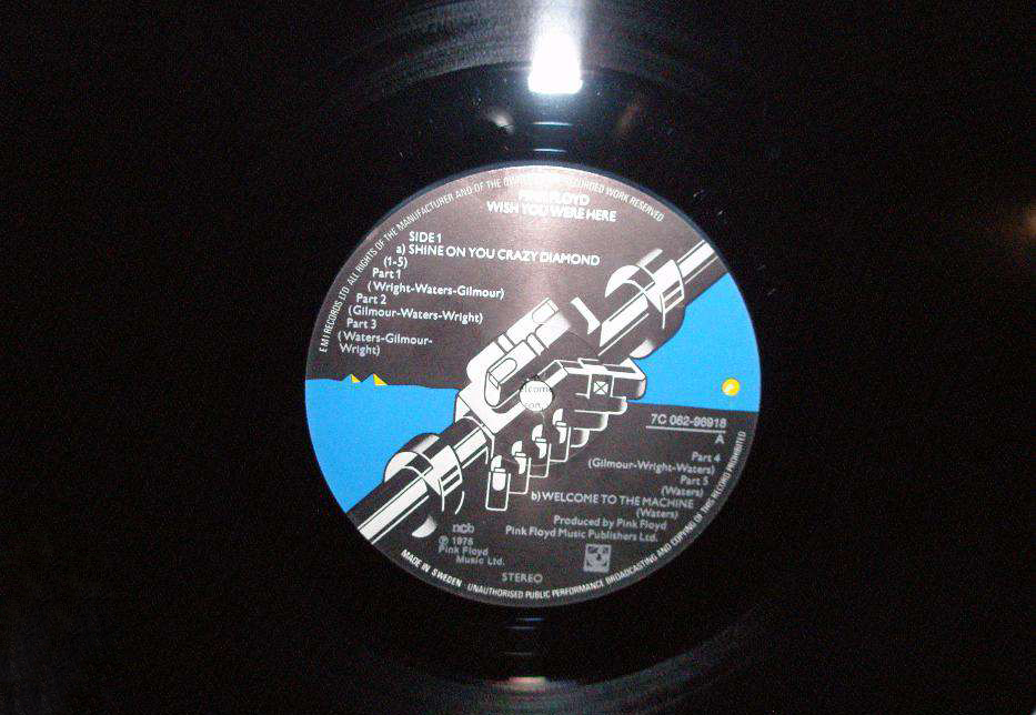 Виниловая пластинка Pink Floyd - Wish You Were Here (1975) купить в интернет-магазине icover