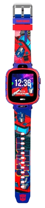 Детские умные часы Jet Kid Transformers NEW (Optimus Prime) купить в интернет-магазине icover